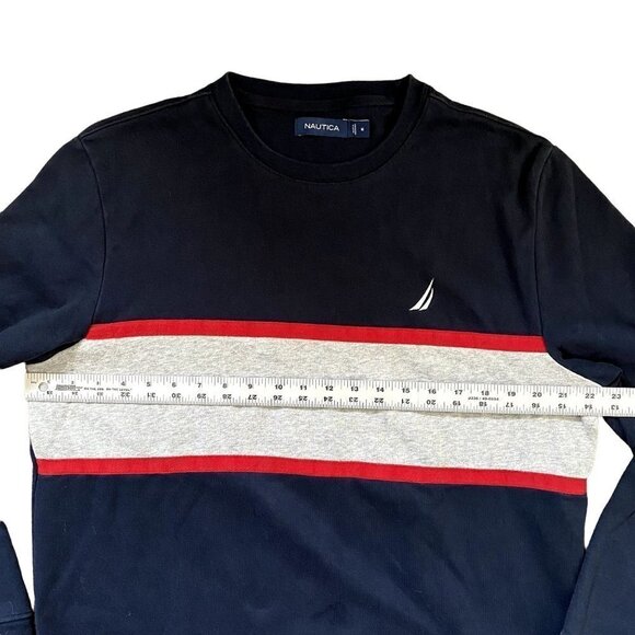 NAUTICA Pullover Sweater | Navy Blue | Size M - Picture 3 of 6